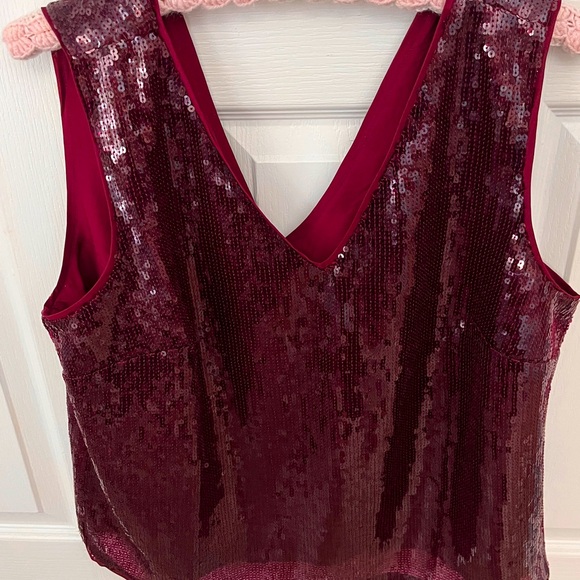 Brand new, still with tags ladies J Crew sequined shell. - Picture 1 of 4